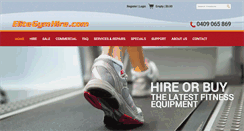 Desktop Screenshot of elitegymhire.com